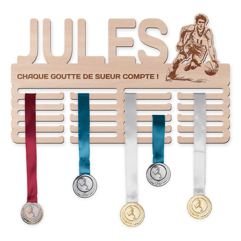 Cintre de médaille - Basketball, homme