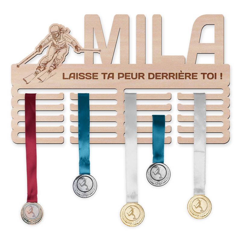 Cintre de médaille - Ski alpin, femme