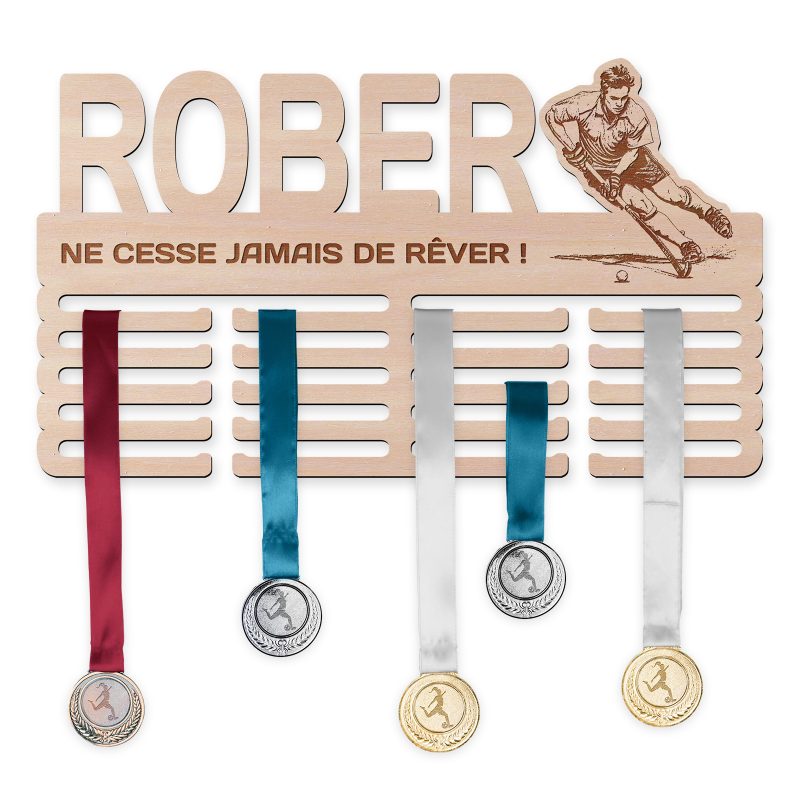 Cintre de médaille - Hockey sur gazon, homme