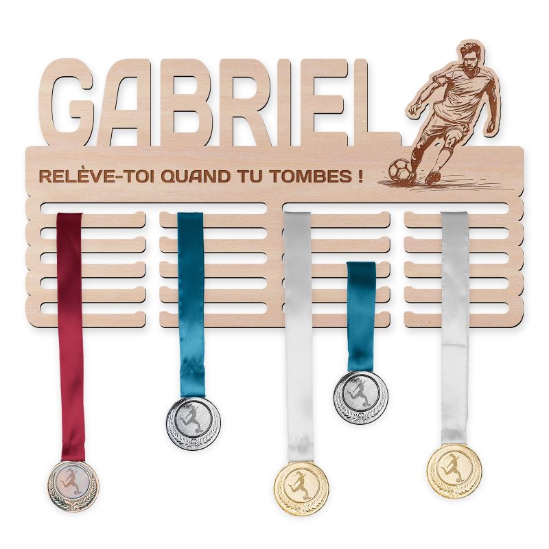 Cintre de médaille - Football, homme