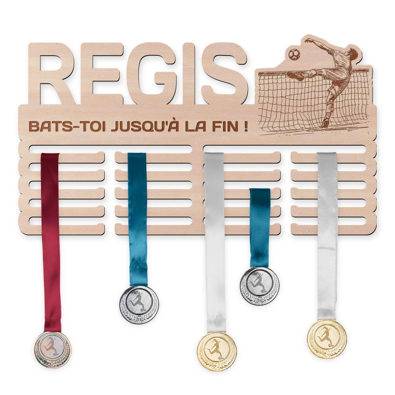Cintre de médaille - Football-tennis, homme