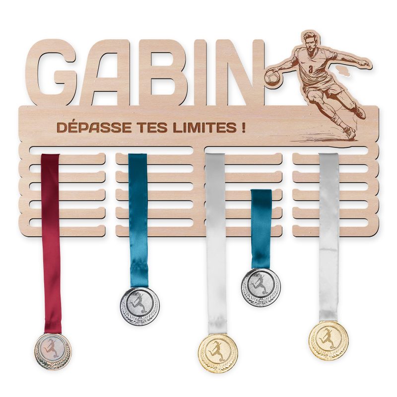 Cintre de médaille - Handball, homme