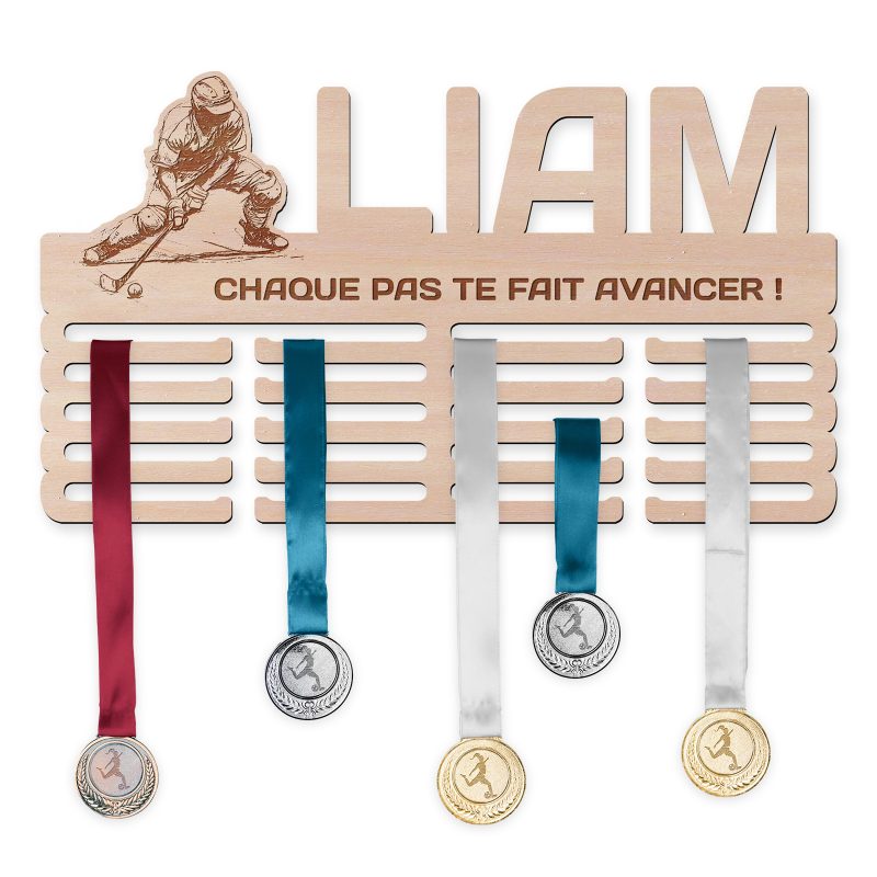Cintre de médaille - Hockey sur gazon, homme