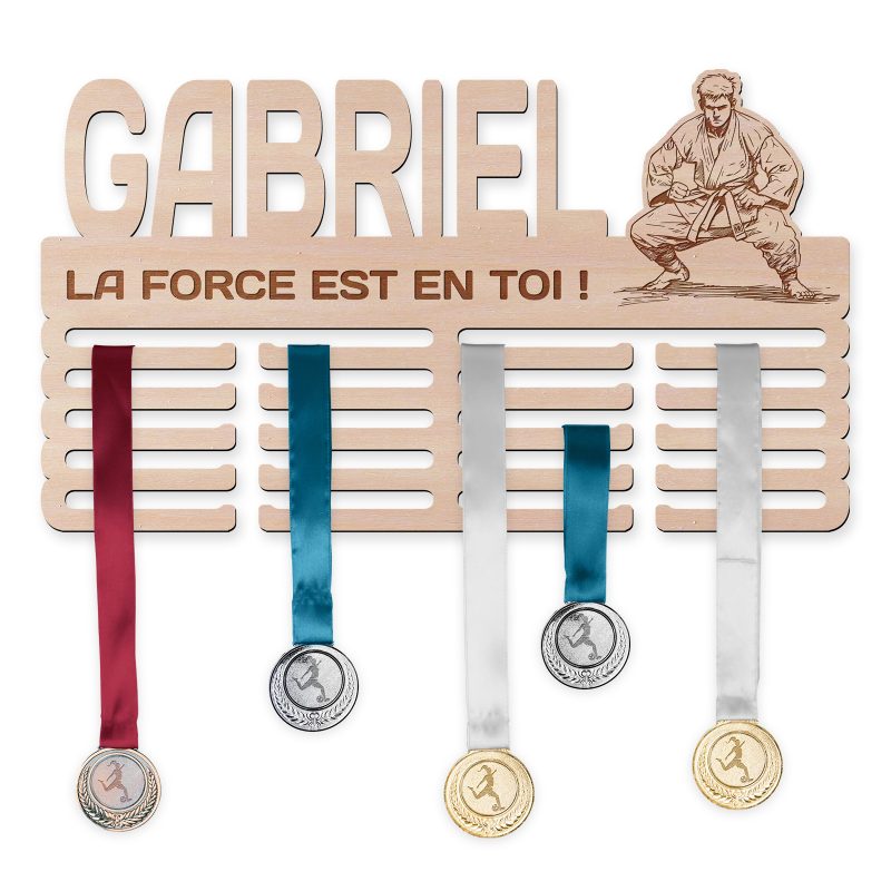 Cintre de médaille - Judo, homme