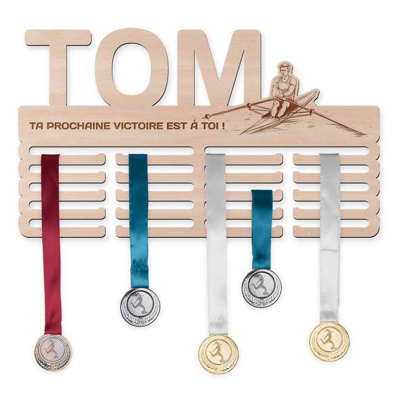 Cintre de médaille - Aviron, homme
