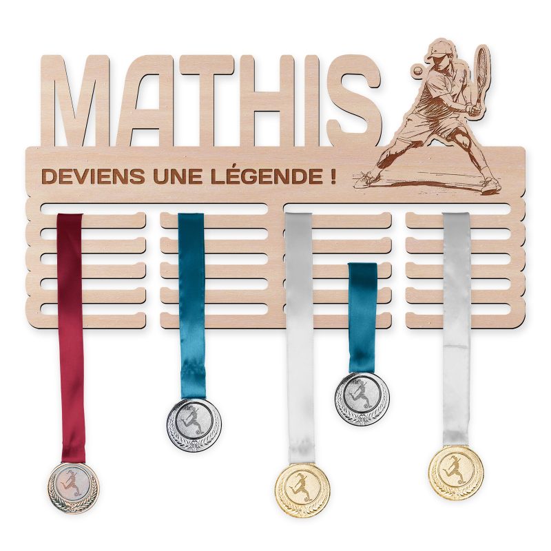Cintre de médaille - Tennis, homme